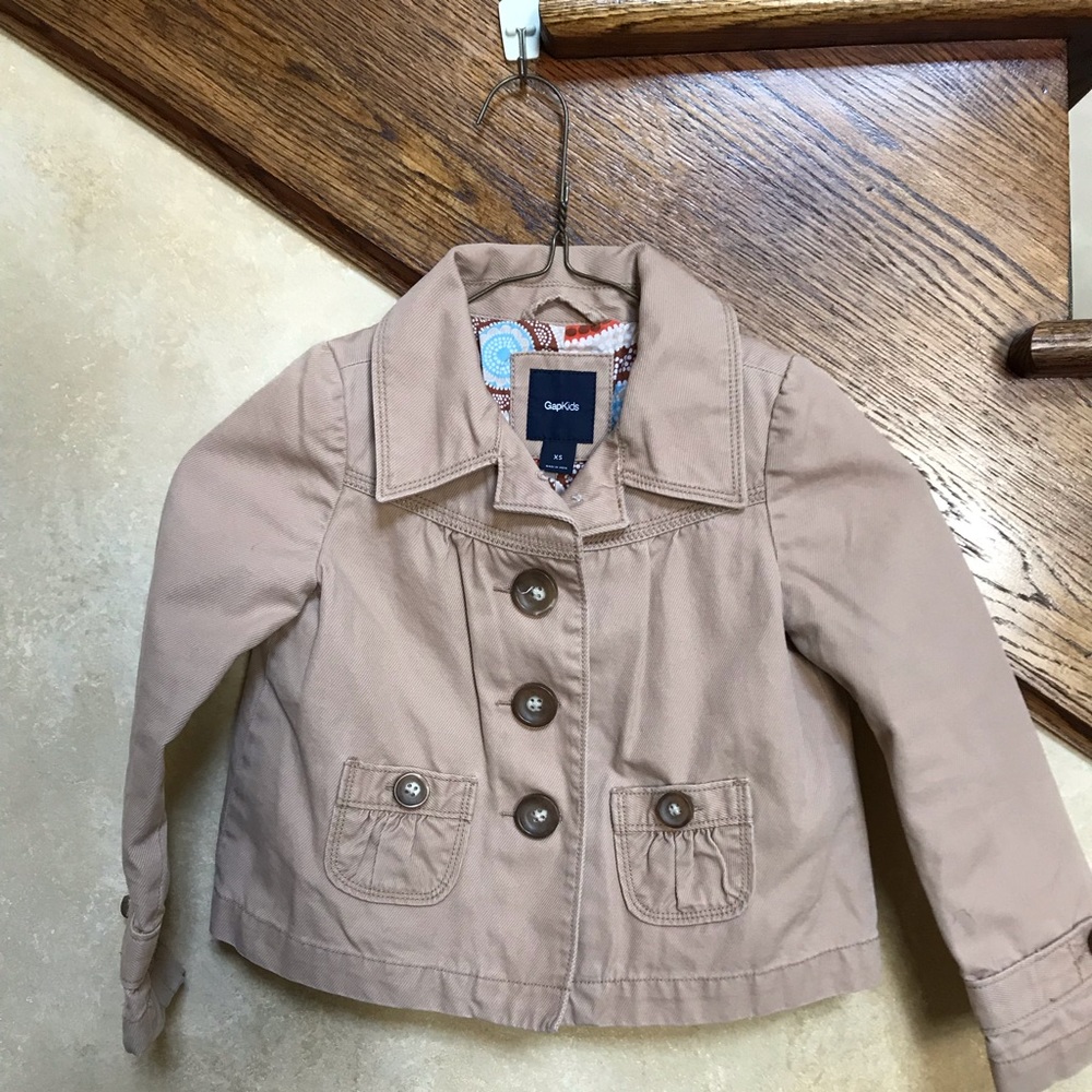 Kids XS khaki spring jacket